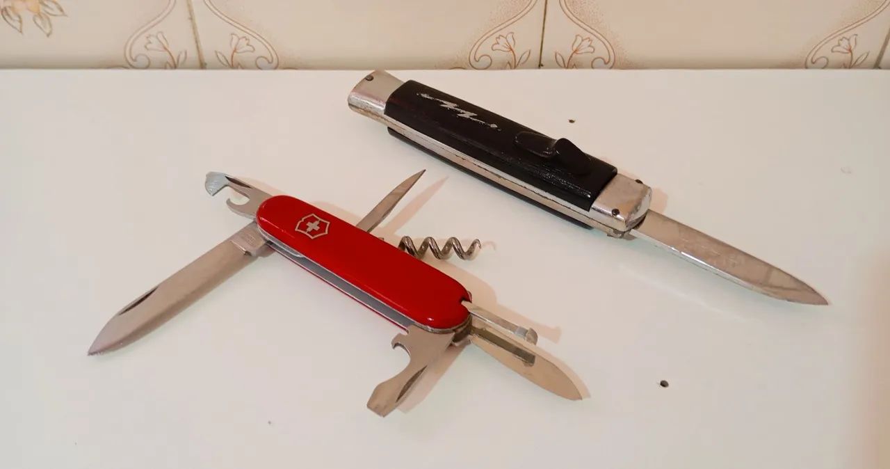 Combo Canivete Suíço + Canivete Caça E Pesca - Original