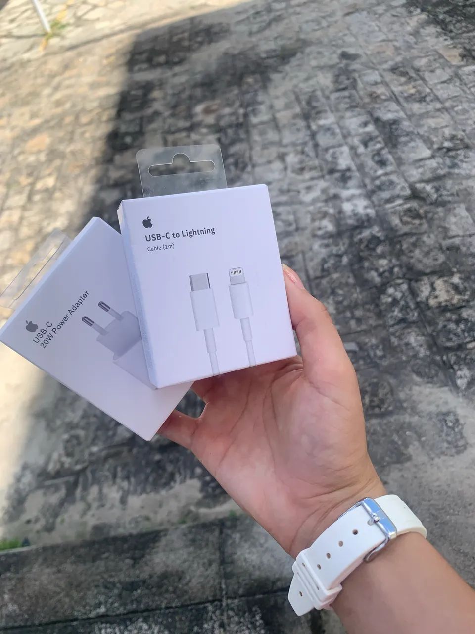 Carregador de iPhone 