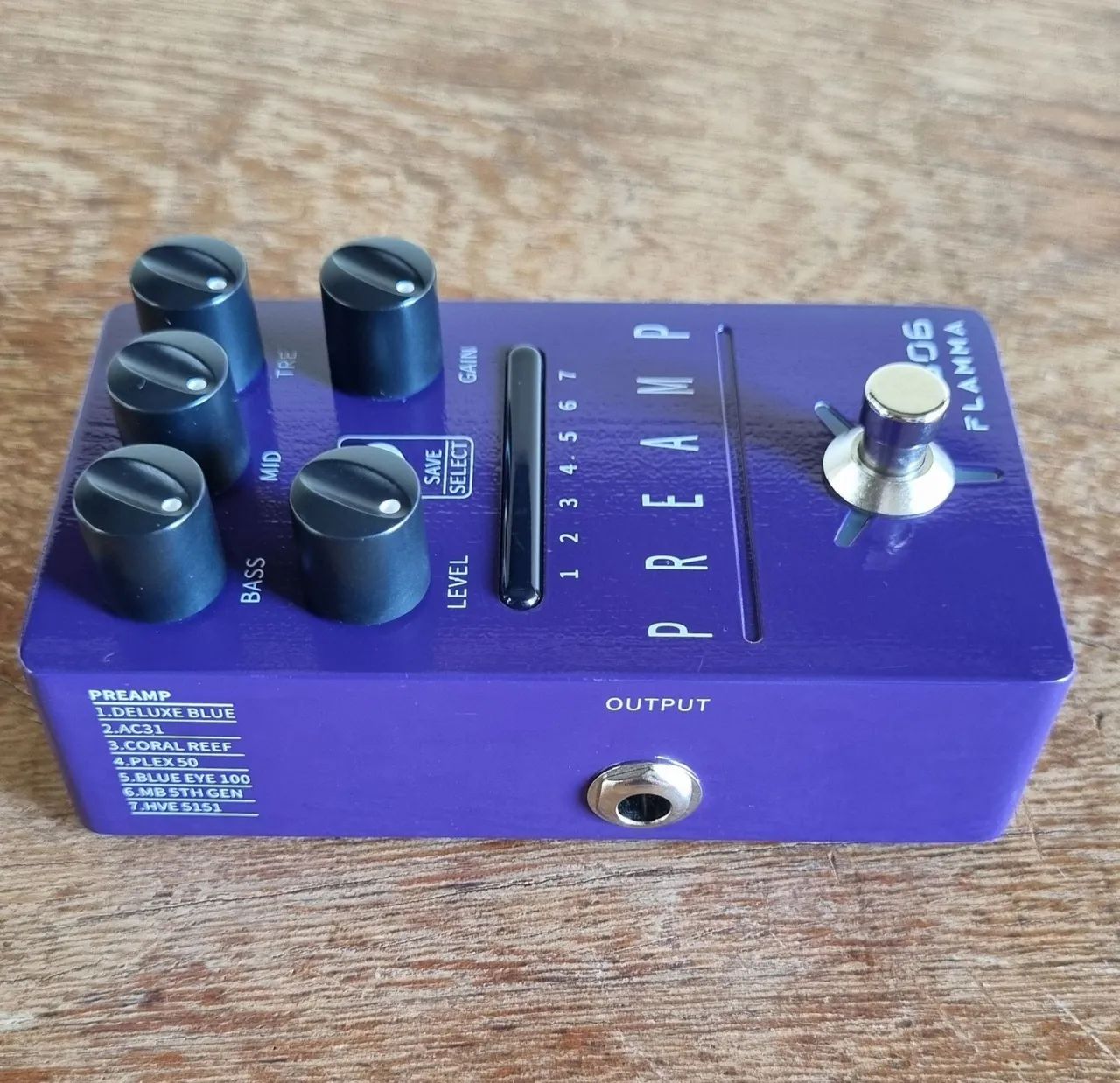 Pedal Preamp FS06 Flamma Seminovo - Foto 5
