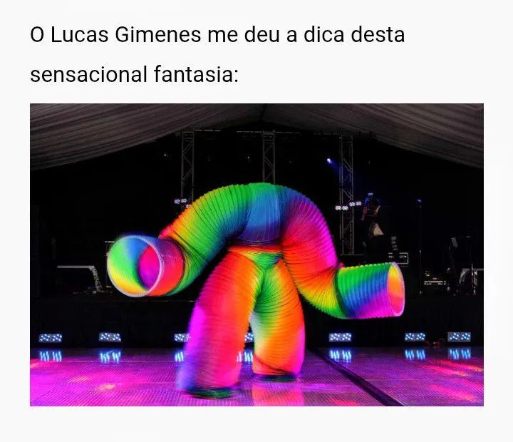 Fantasia colorida lindíssima líquido  - Foto 2