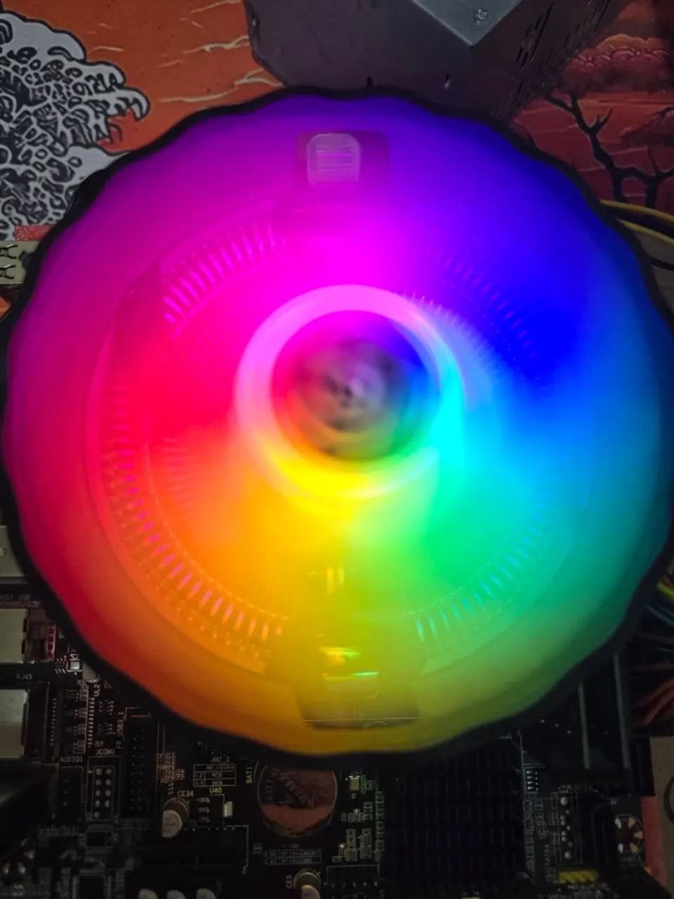 Cooler para Processador com Led RGB 95w Universal