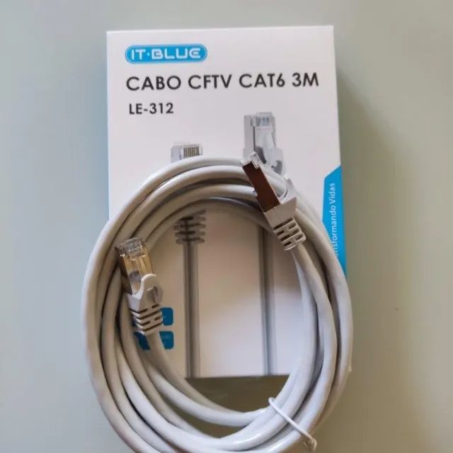 Cabo de Rede internet 3 Metros Cat6 Rj45 1000mb - Foto 3
