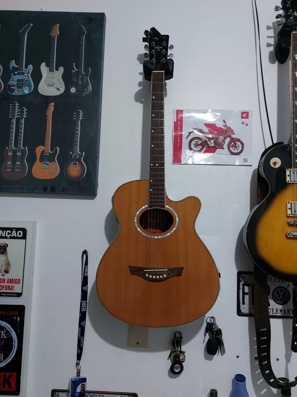 Violão Acústico em Ótimo Estado [ não elétrico]