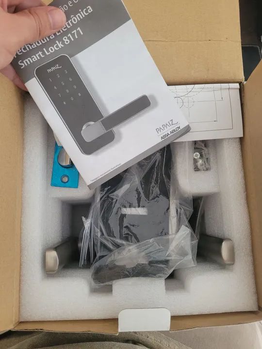Fechadura Eletrônica Papaiz Smart Lock - Segurança e Modernidade - Foto 3