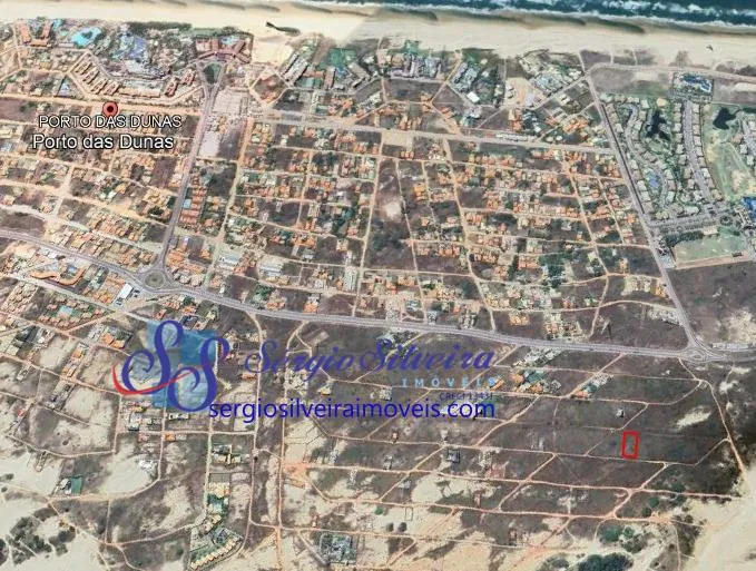 Terreno com vista mar de 1980m² no Porto das Dunas