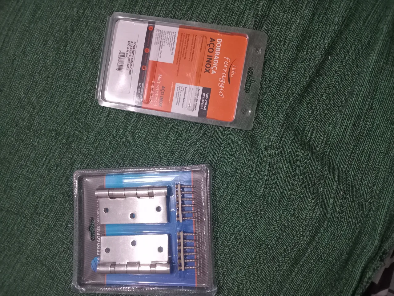 Dobradiças de Aço Inox para Portas de Madeira