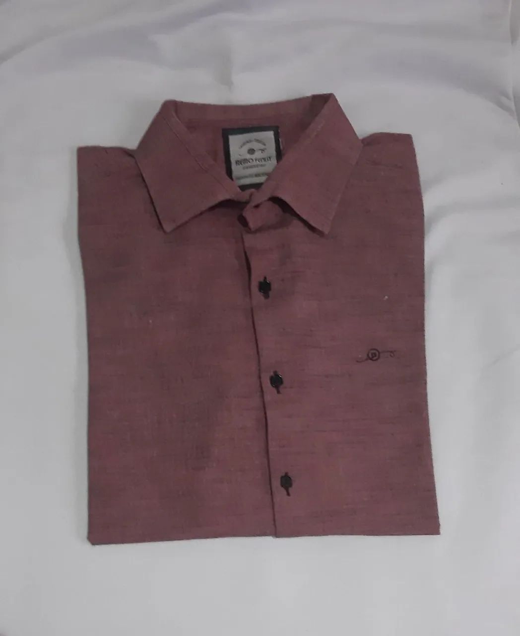 Camisa Social Masculina Tam (P) - Foto 3