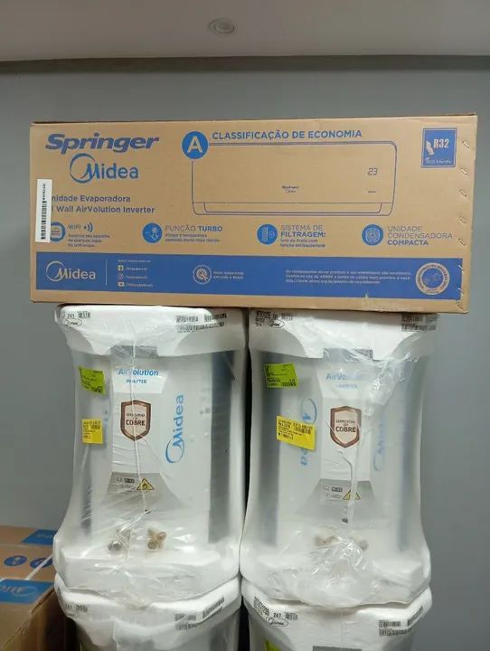 Midea 12 mil BTUs inverter Air conect wifi