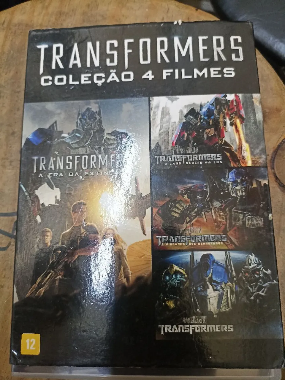 Coleção Transformers - 4 Filmes em DVD
