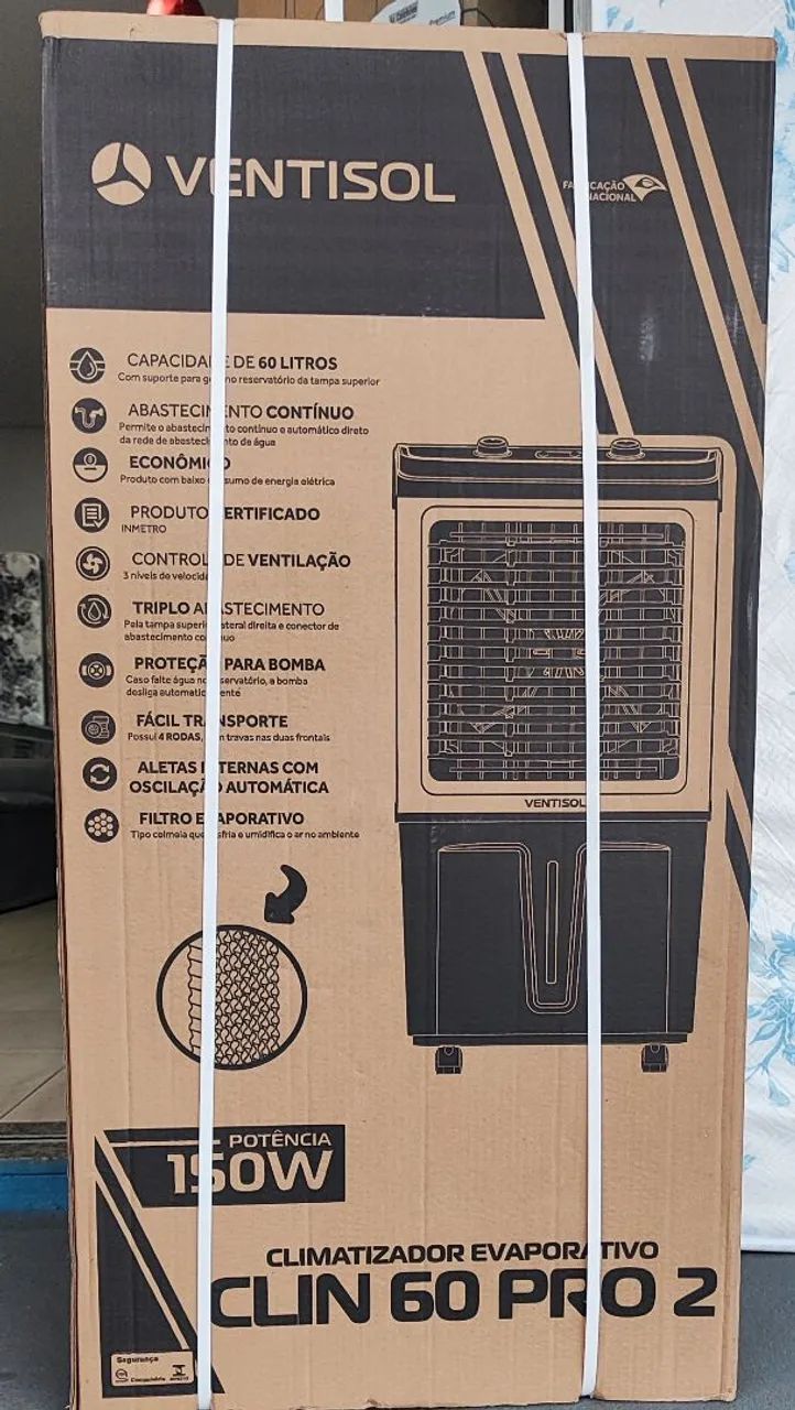 Climatizador Evaporativo Ventisol CLIN 60 Pro 2ro 2 - 150W