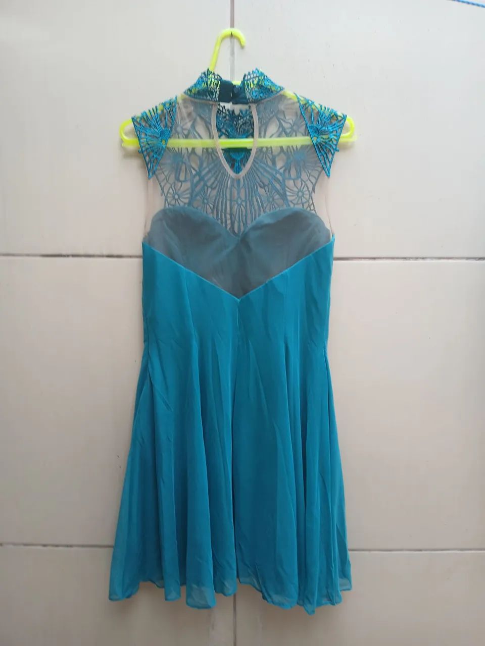 Vestido tubinho verde tam.G  - Foto 2