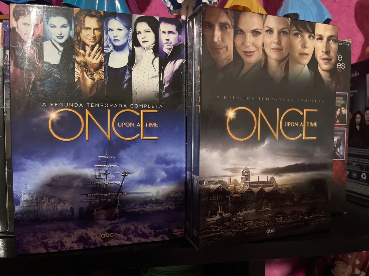 Série em dvd once upon a time primeira e segunda temporada 