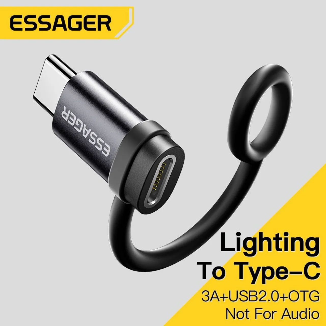 Adaptador OTG Essager para Apple: Carregamento e Transferência - Foto 2