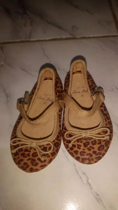 Sapatilhas Zara Baby Onça Bebê 18 - Foto 3
