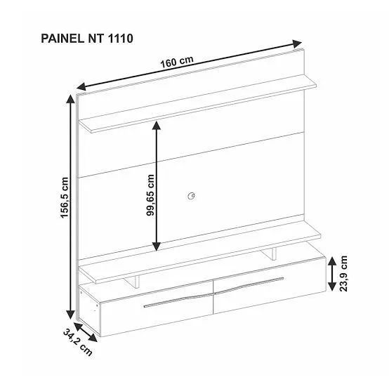 Rack para TV com Painel  - Foto 2