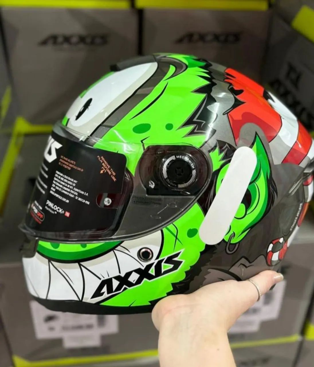 CAPACETE AX - Foto 6