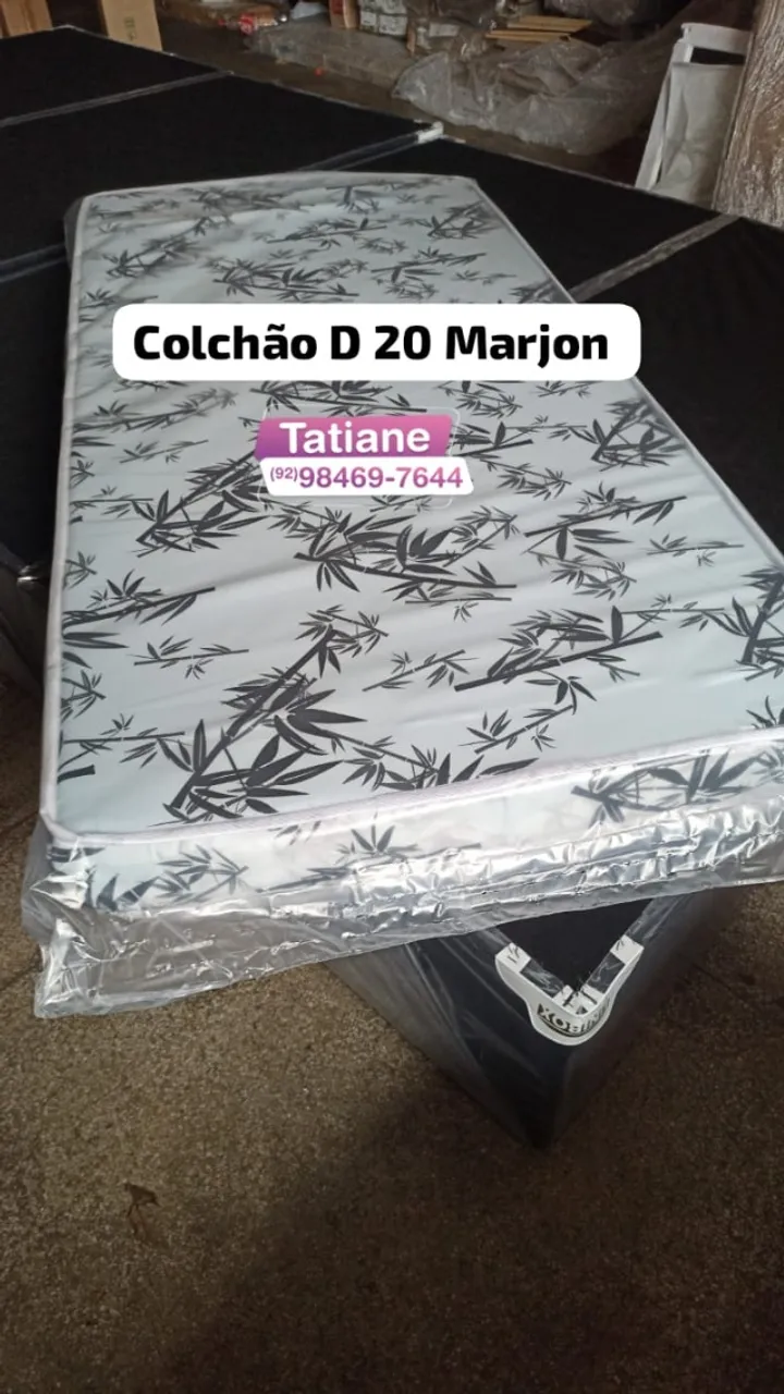 Colchão de espuma Marjon Solteiro