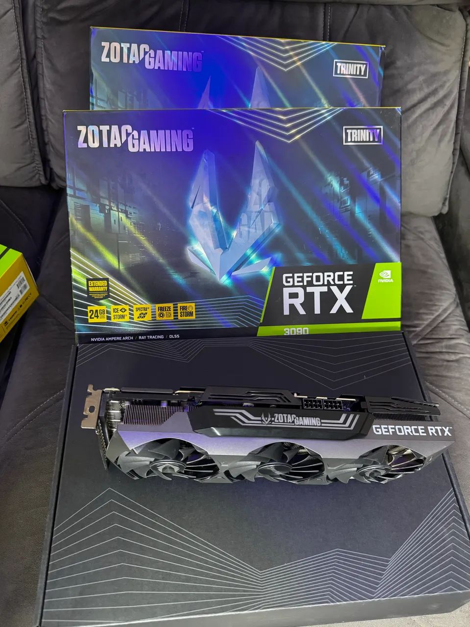 RTX 3090 ZOTAC TRINITY 24GB IMPECÁVEL  - Foto 2
