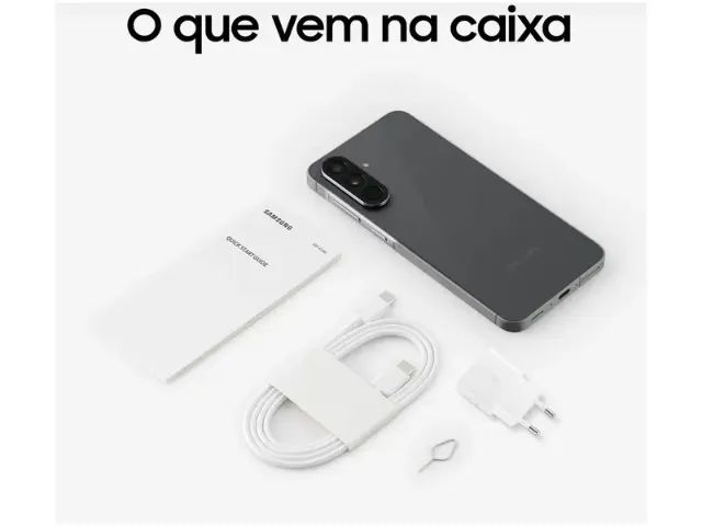 Smartphone Samsung Galaxy A56 128GB 5G 8GB RAM Preto 6,7" Câm Tripla + Selfie 12MP - Foto 3