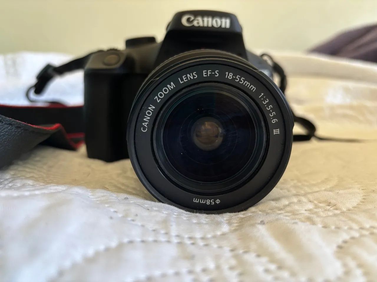 Câmera Canon EOS Rebel100 - lente 18-55mm - Foto 4