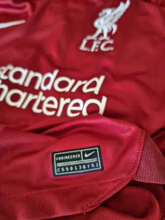 Camisa Nike Liverpool Tamanho M Original - Foto 3