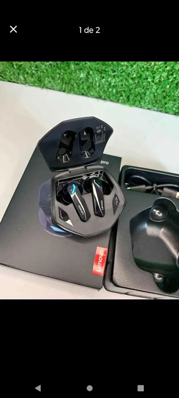 Fone de Ouvido Lenovo GM2 Pro - Lacrado 