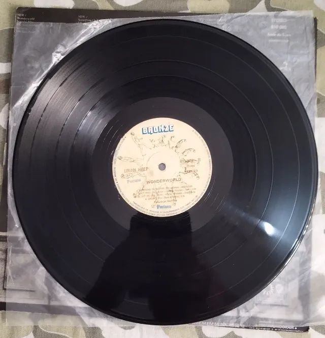 LP Vinil Uriah Heep Wonderworld VG+ - Foto 3
