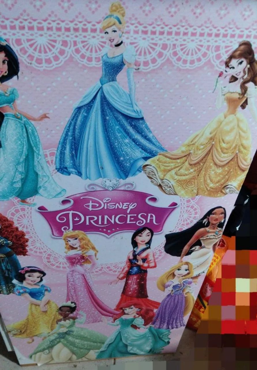 Linda cômoda com 4 gavetas das princesas Disney - Foto 3