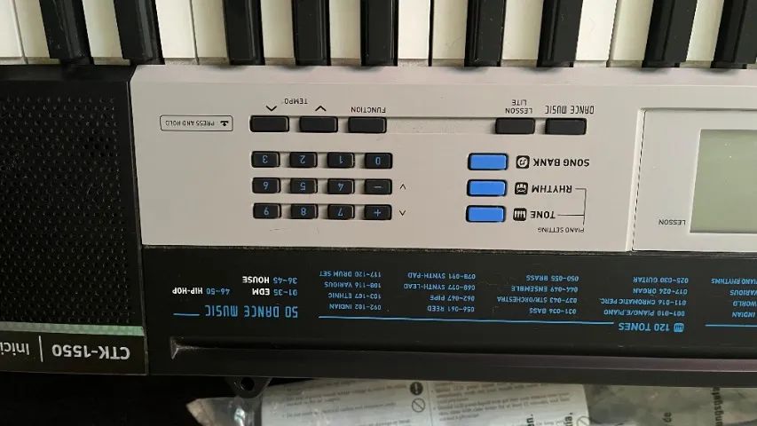Teclado Casio CTK-1550 Seminovo - Foto 3