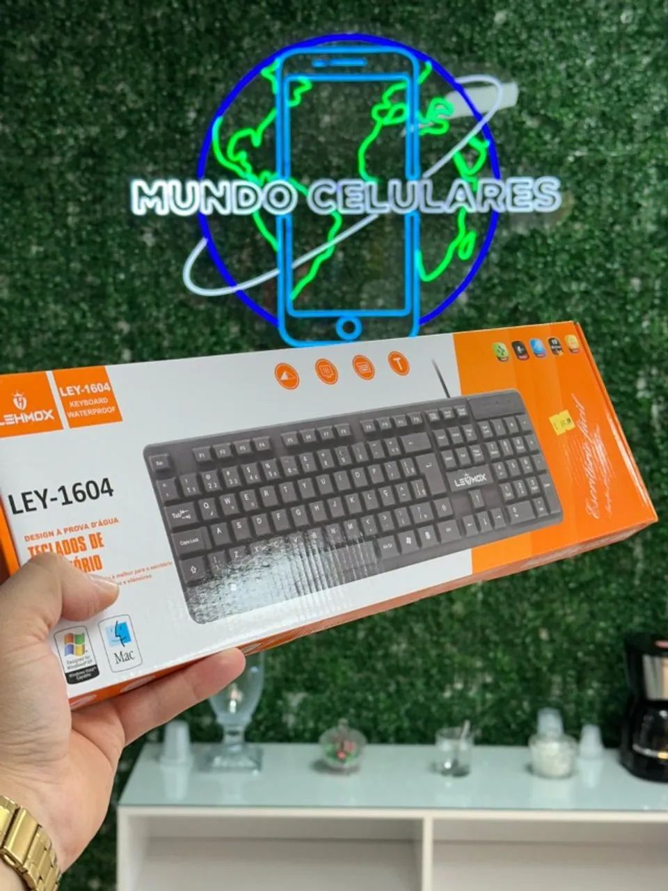TECLADO USB PARA ESCRITÓRIO LEHMOX