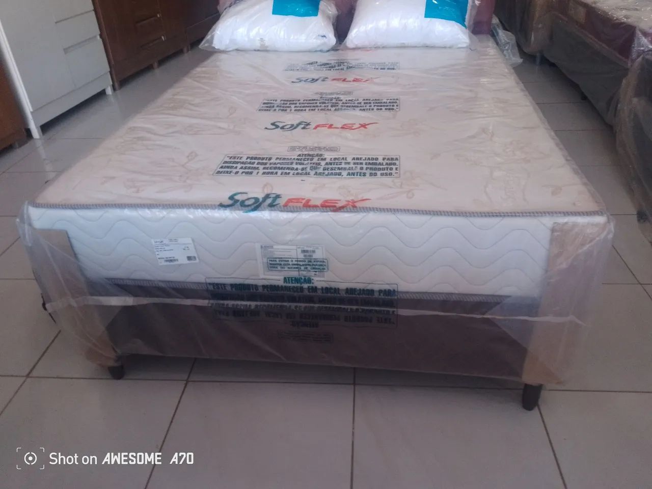 Cama box casal mola ensacada entrega grátis  - Foto 3