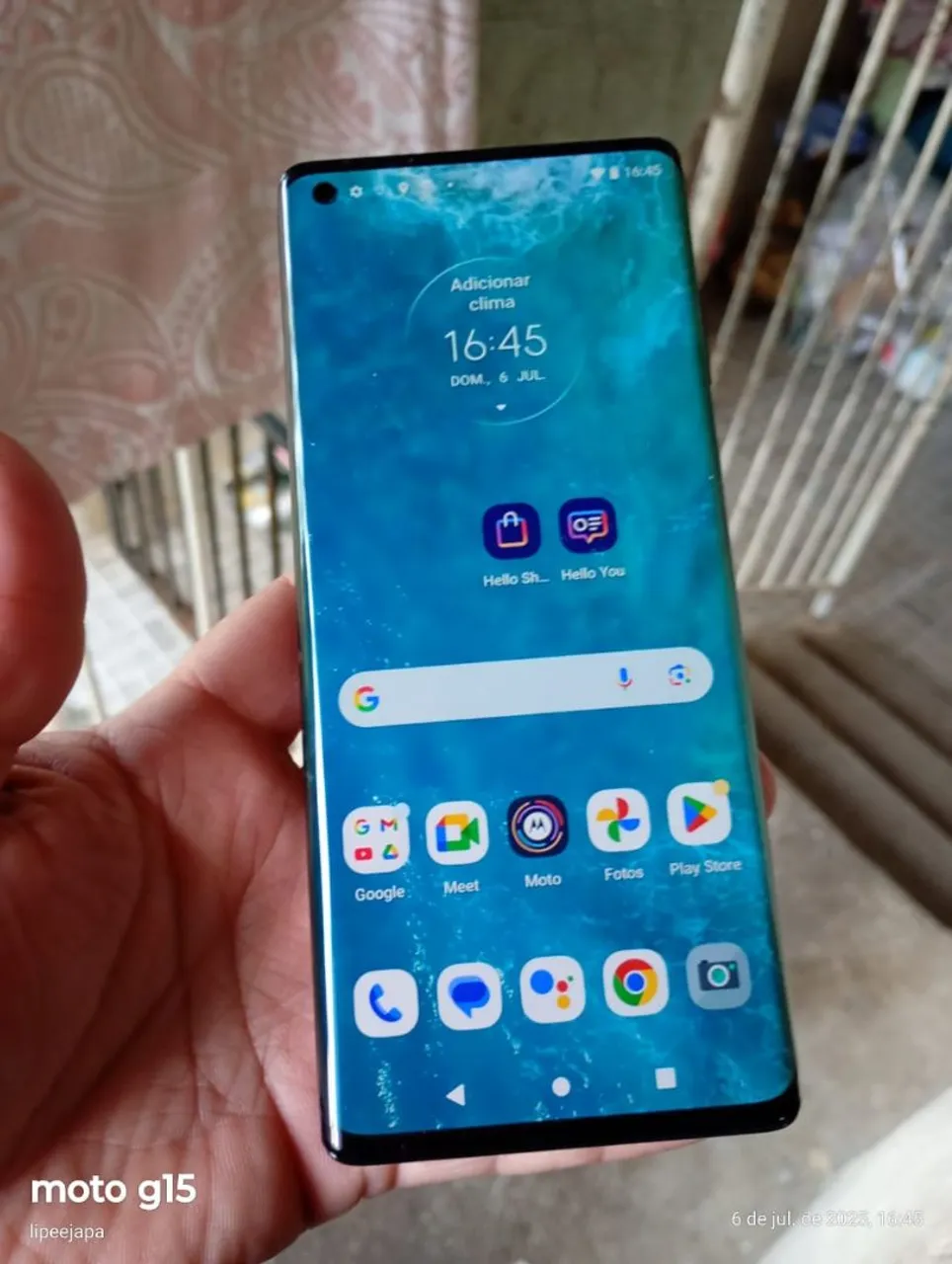 Moto Edge+ plus zero sem detalhes ( snapdragon 865)