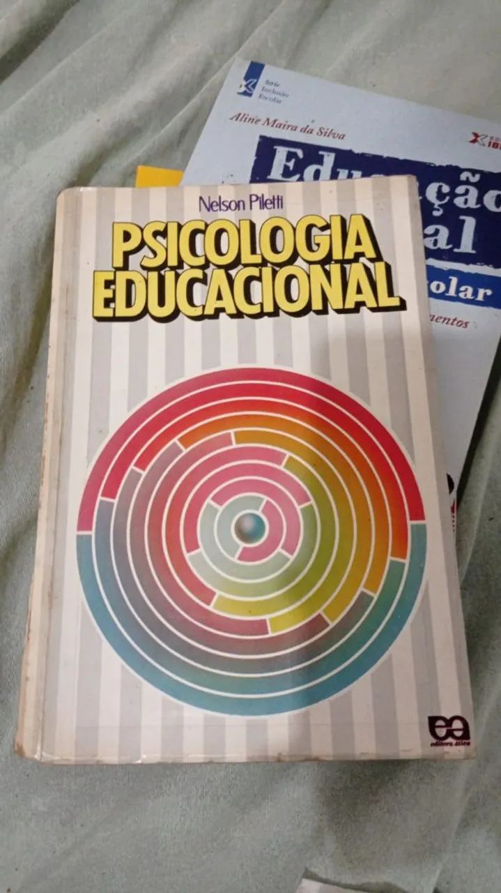 Livros Psicologia Educacional e Psicologia do desenvolvimento- Nelson Piletti