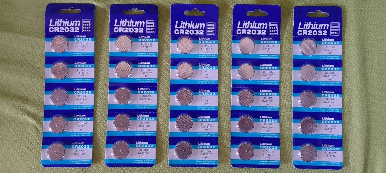 Bateria de Lithium CR2032 - Foto 4