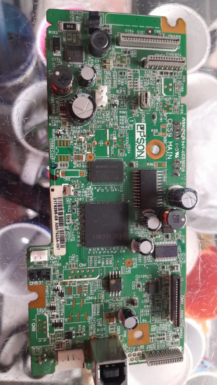 Placa logica Epson xp-241 transformada em xp-243