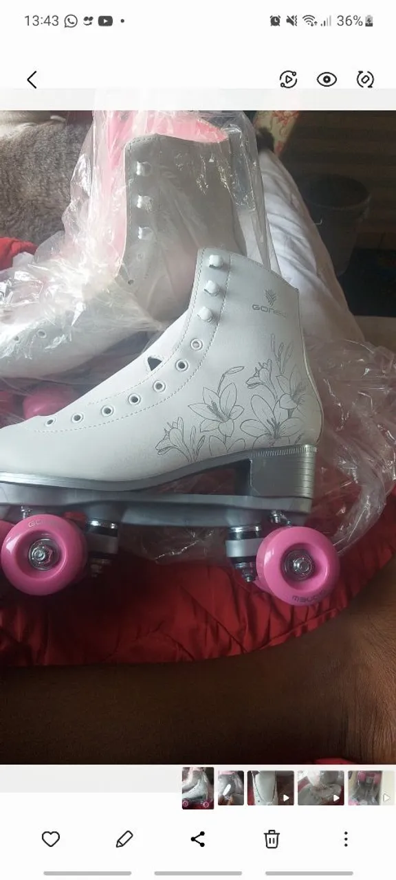 Patins Quad Gonew Retrô Adulto