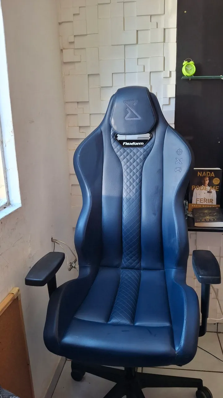 Cadeira Gamer Flexform Azul