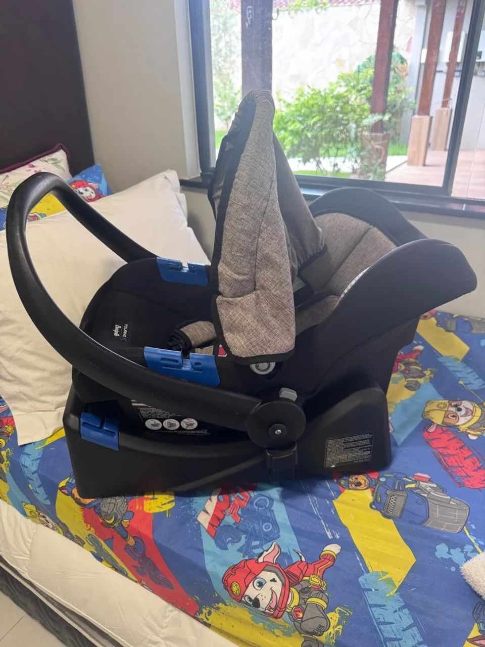 Bebê Conforto Burigotto Touring Evolution com Base para Carro - Excelente Estado - Foto 5