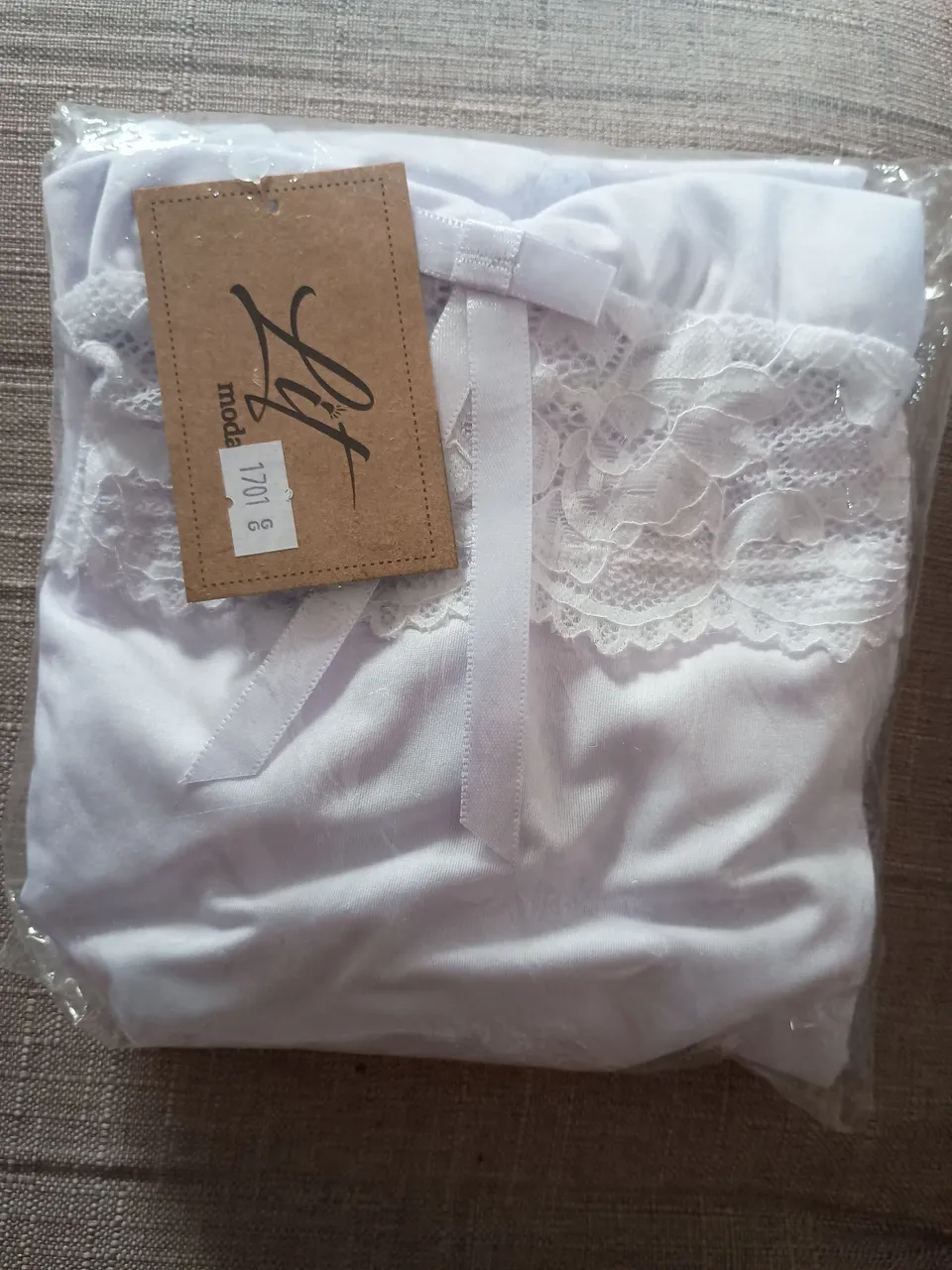 Camisola de renda G/XG pra amamentar