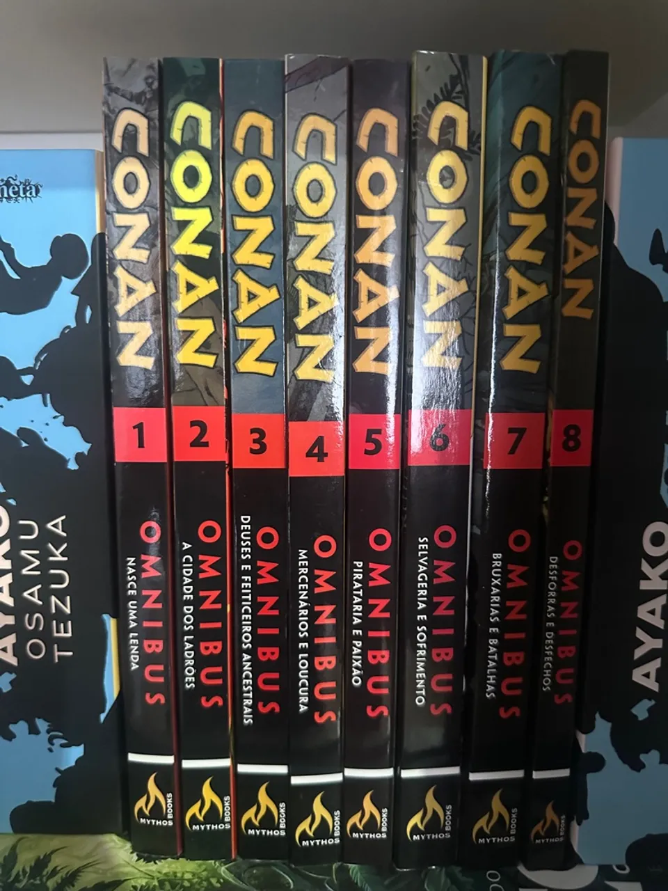 Coleção Conan Omnibus - 8 volumes