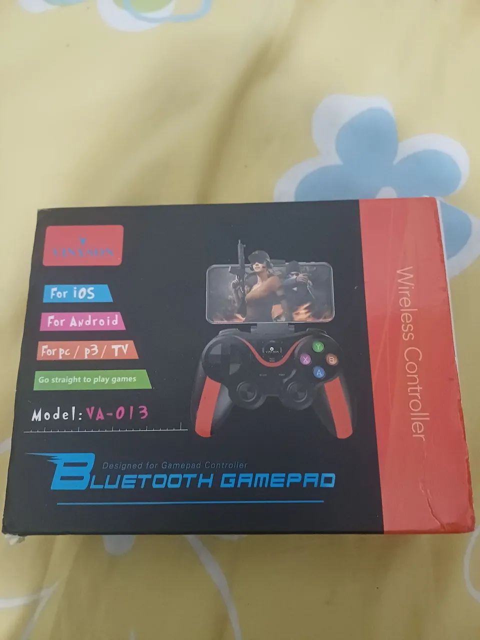 Controle Bluetooth para Celular - Gamepad para Android e iOS