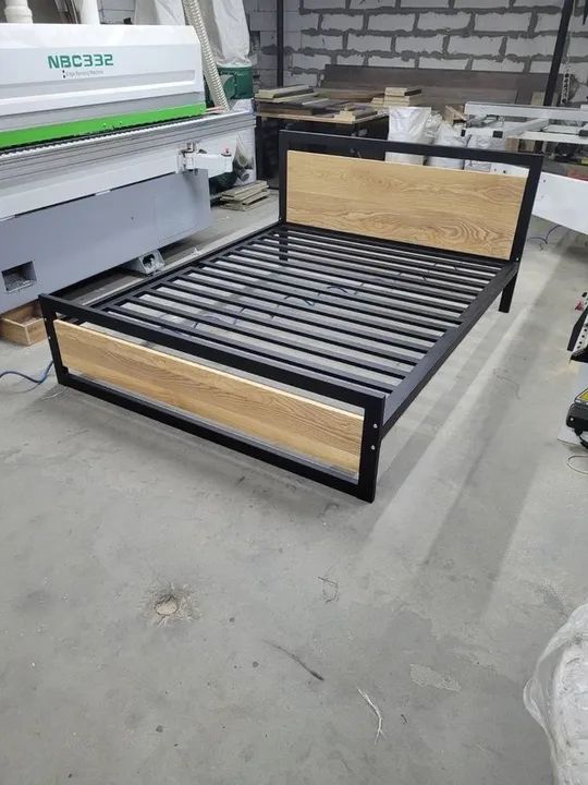 Cama Box de Metal com Estrutura Resistente - Foto 3