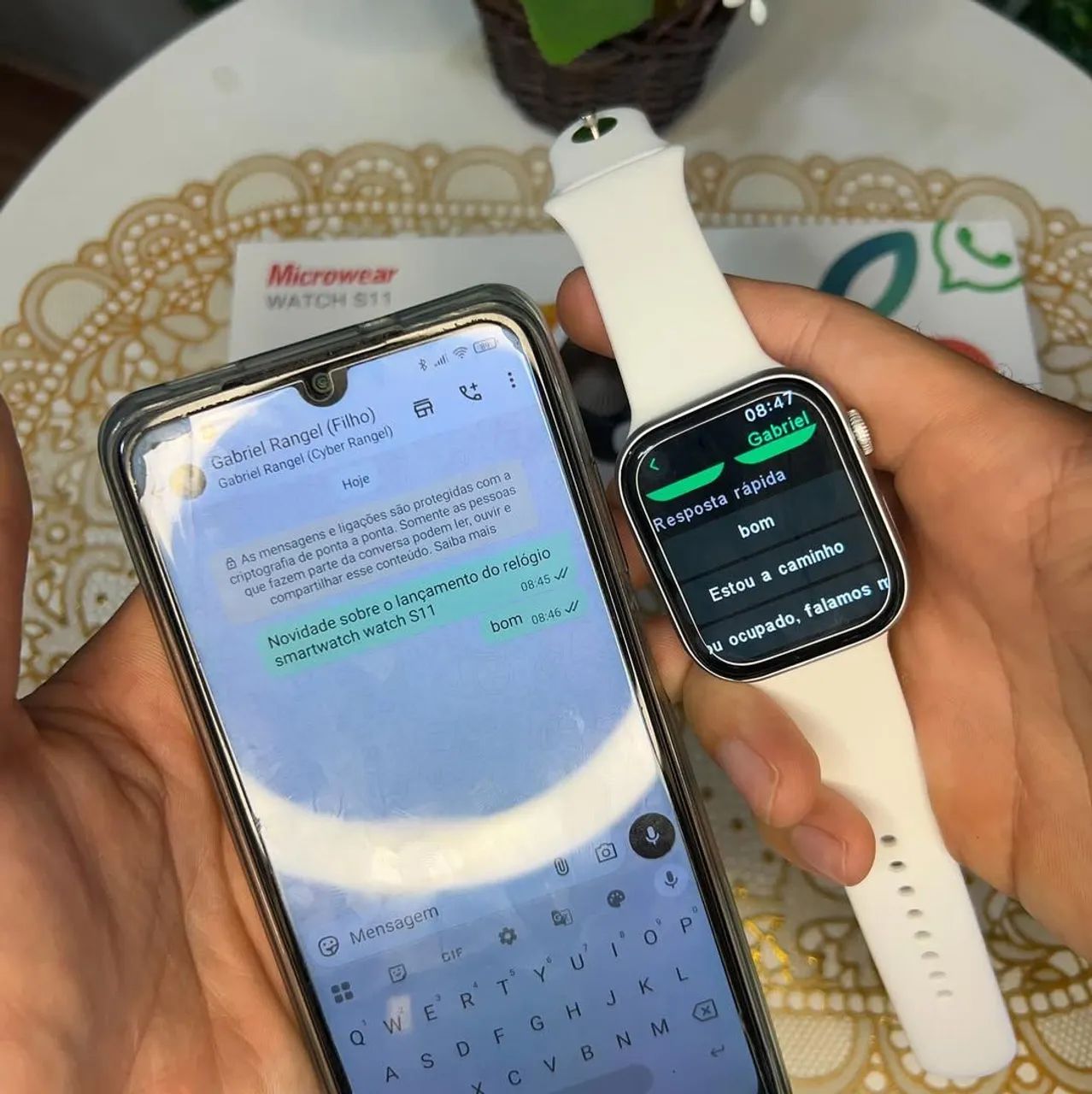 Smartwatch Watch 11 - Lançamento 2026 ( Responde WhatsApp) - Foto 2