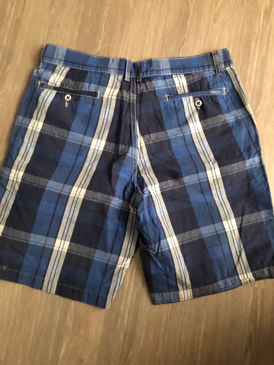 BERMUDA MASCULINA SARJA TAMANHO P - Foto 4
