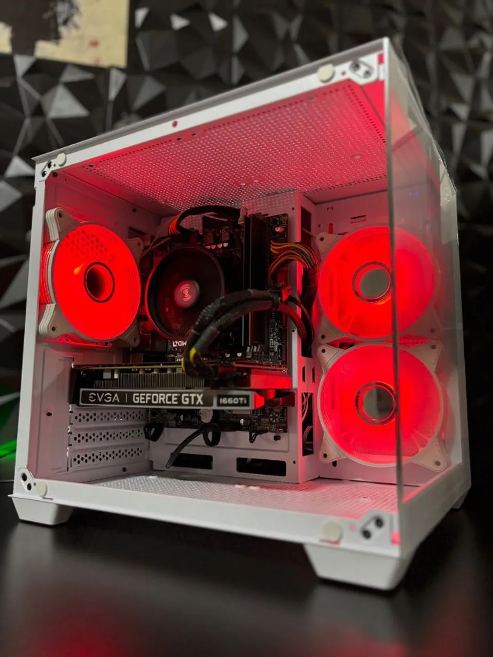 Pc gamer Ryzen 5 aquário branco  - Foto 2