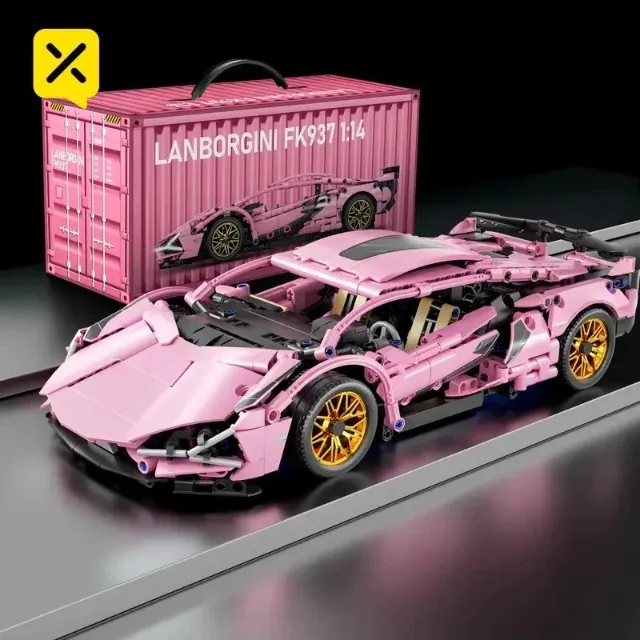 Carro Lamborghini com 1314pçs em Blocos de Montar Lego NOVO - Aceito OLXPAY e Faço Envio