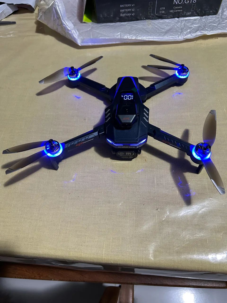 Drone gt8 com tela , cartão de memoria , no piratas - Foto 4