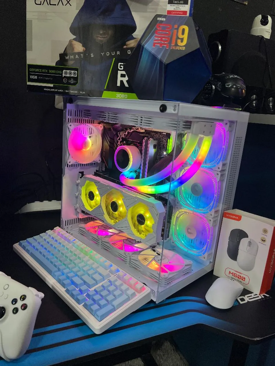 PC Gamer Intel core i9 e RTX 3080!