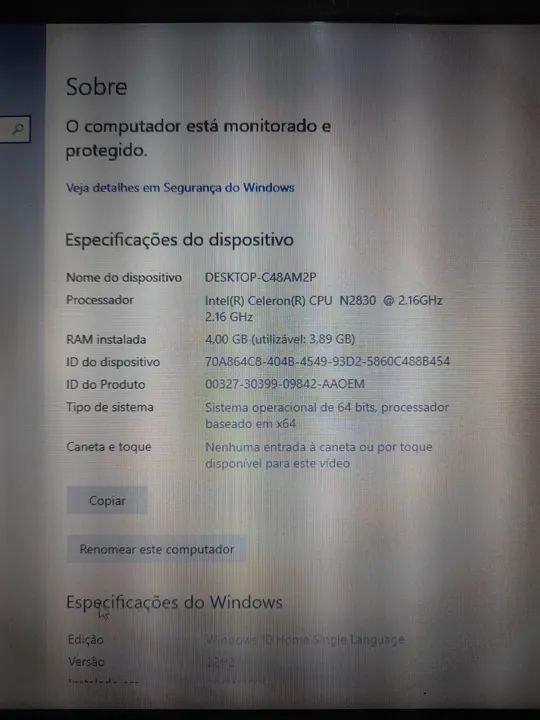 Notebook quebra galho funcionando bem  - Foto 2