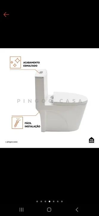 Vaso sanitário monobloco - Foto 2